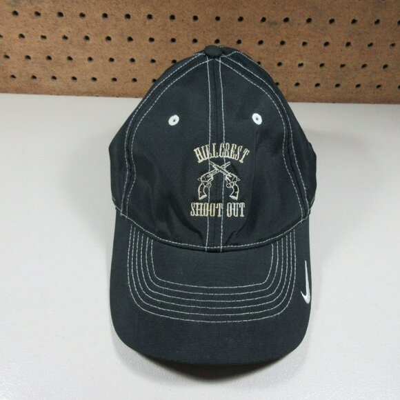 Nike Golf mens black HillCrest Shootout strapback golf hat OS - Picture 1 of 5